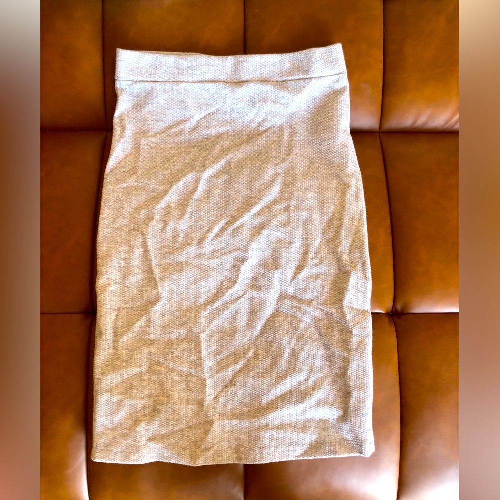 Roxy gray midi skirt